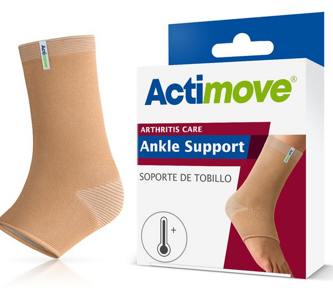 Actimove Artritis Soporte De Tobillo, Color Beige, Talla L