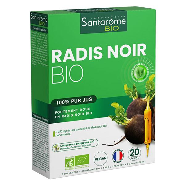 Radis Noir Bio 20 ampoules
