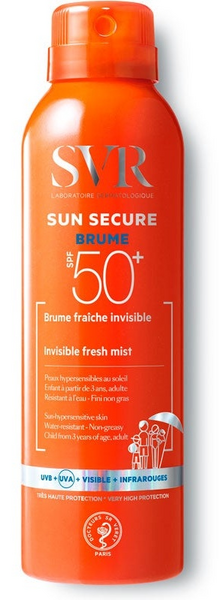 SVR Sun secure Bruma Fresca Invisible SFP50+ 200 ml