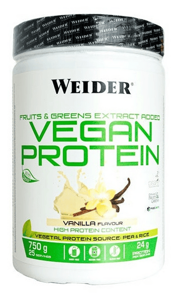 Weider Oscuro 5 X Vegan Protein Vainilla 750 G - Imagen 3