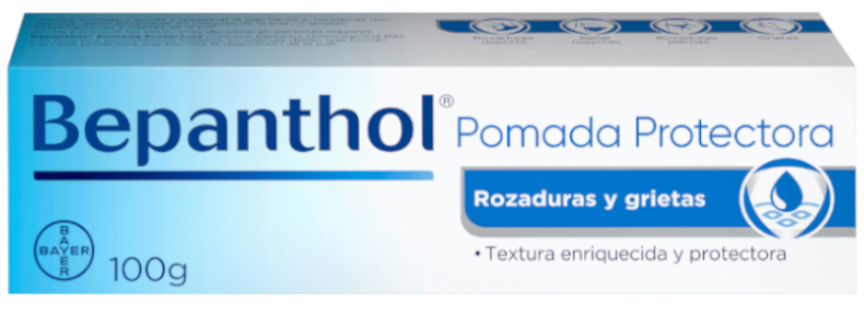 Bepanthol Pomada Protectora Rozaduras Y Grietas Piel Sensible 100 Gr