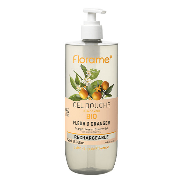 Gel Douche Fleur d'Oranger 750ml 4