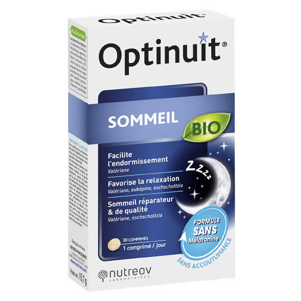 Physcience Optinuit Sommeil Bio 30 comprimés 3