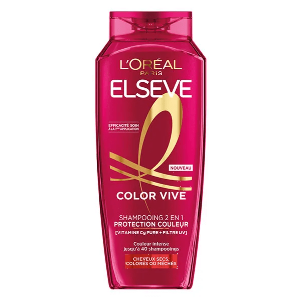 L’Oréal Paris Elseve Color Vive Shampooing Protection Couleur 2en1 - 250ml 2