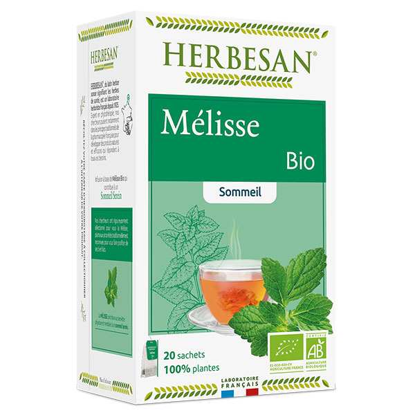 Infusion Mélisse Bio 20 sachets
