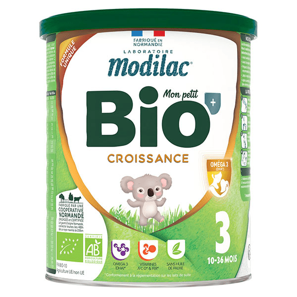 Mon Petit Bio+ Lait de Croissance 3éme Âge 800g 3