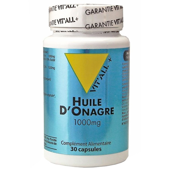 Huile d'Onagre 1000mg 30 capsules