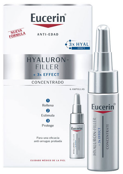 Eucerin Concentrado Ampollas Facial Hyaluron-Filler 5ml 6 Unidades