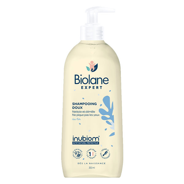 Shampooing doux au lin Nettoie et démêle 350ml 5