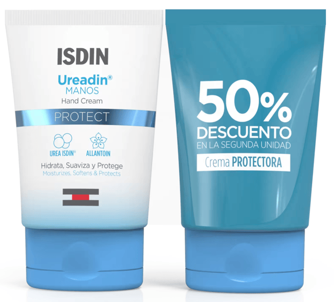 Isdin Ureadin Crema de Manos Protectora Duplo 2x50ml