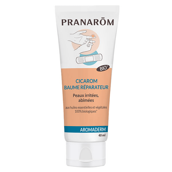 Aromaderm Cicarom Baume Réparateur Bio 40ml 3