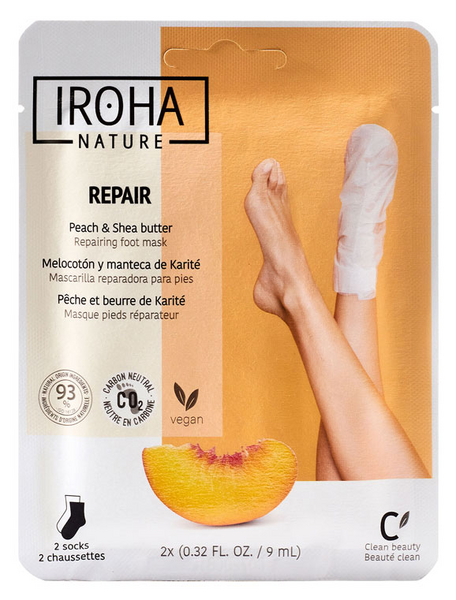 Iroha Nature Tratamiento Reparación Pies Y Uñas Melocotón 1 Uso