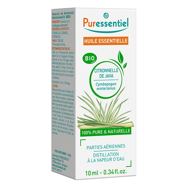 Huile Essentielle Citronnelle de Java Bio 10ml 4