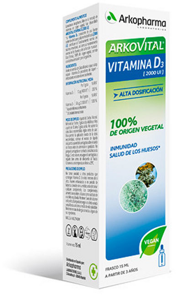 Arkovital Vitamina D3 Gotas 15ml