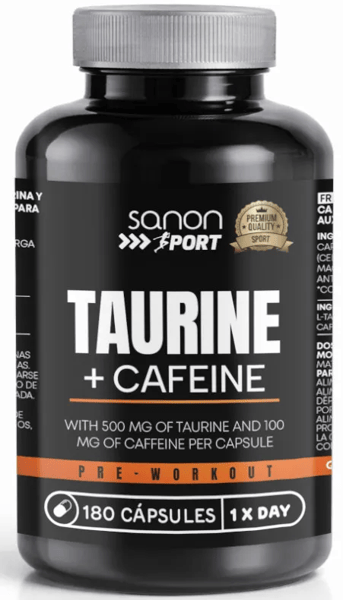 Sanon Sport Taurina 180 Cápsulas