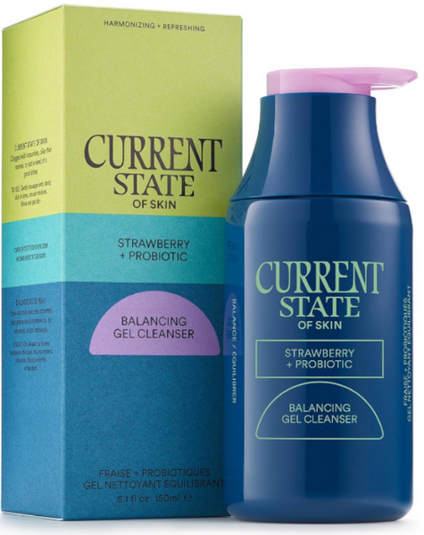 Current State Strawberry + Probiotic Balancing Gel Cleanser 150 Ml