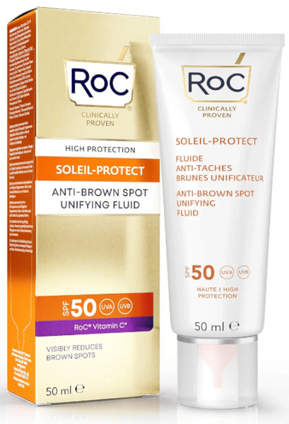 Roc Soleil Fluido Solar Anti-Manchas SPF50+ 50 ml