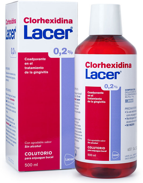 Clorhexidina Lacer Colutorio 0,2% 500ml