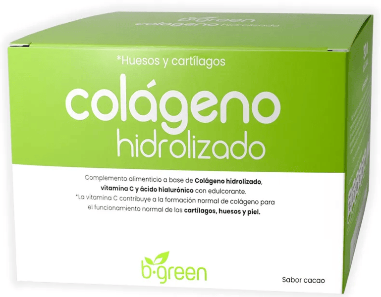 b.green Colágeno Hidrolizado Cacao 30 Sobres