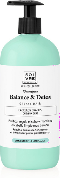 Soivre Champú Balance & Detox Cabello Graso 500 Ml