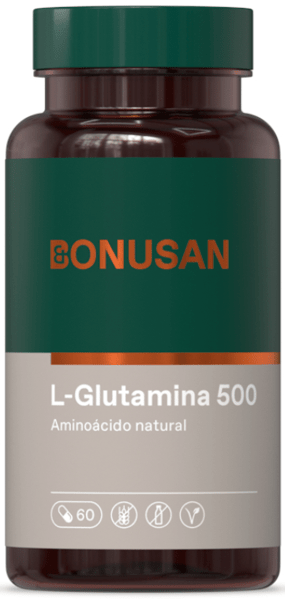 Bonusan L-Glutamina 500 60 Cápsulas