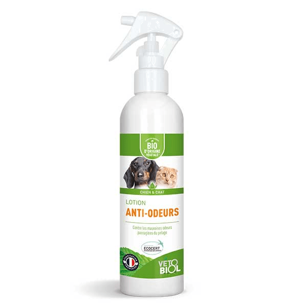 Comparer les prix de Vétobiol Hygiène Lotion Anti-Odeurs Bio 240ml
