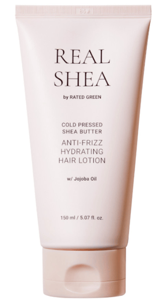 Rated Green Real Shea Loción Capilar Hidratante Anti-Frizz 150 ml