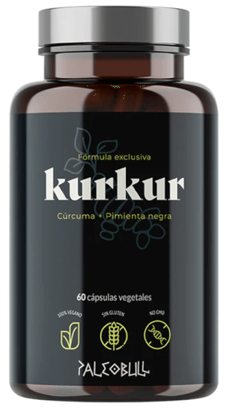 Paleobull Kurkur 60 Cápsulas Vegetales