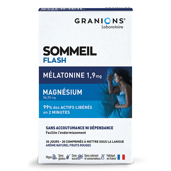 Granions Somdor+ Flash 20 comprimés 4