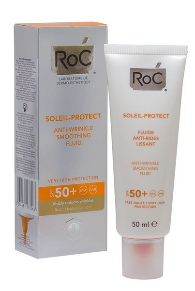 Roc Soleil Fluido Solar Anti-arrugas SPF50+ 50ml
