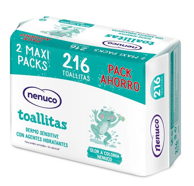 Nenuco Toallitas 2x108 uds