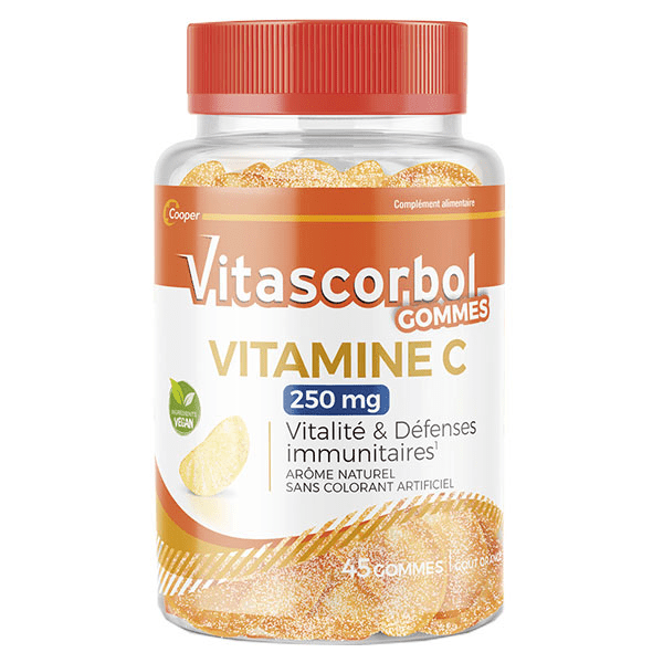 Gommes Vitamine C 250mg 45 gommes 3