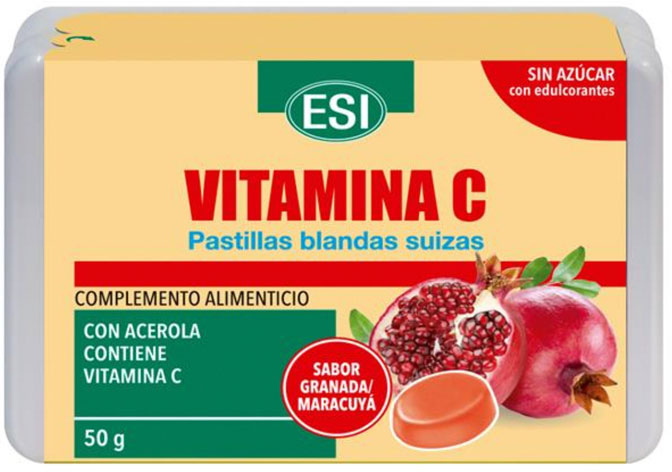 ESI Vitamina C Pastilla Blanda 50 Gr