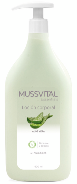 Mussvital Loción Aloe Vera 400 Ml