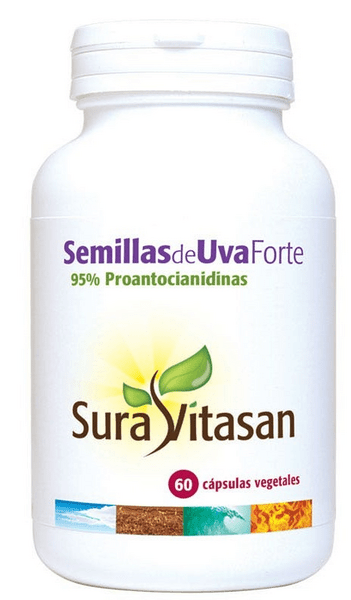 Sura Vitasan Semillas De Uva Forte 60 Cápsulas