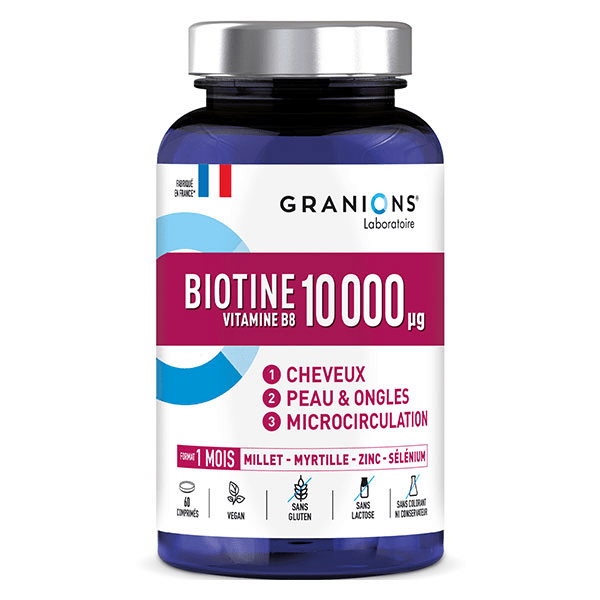 Granions Biotine Vitamine B8 60 comprimés 6