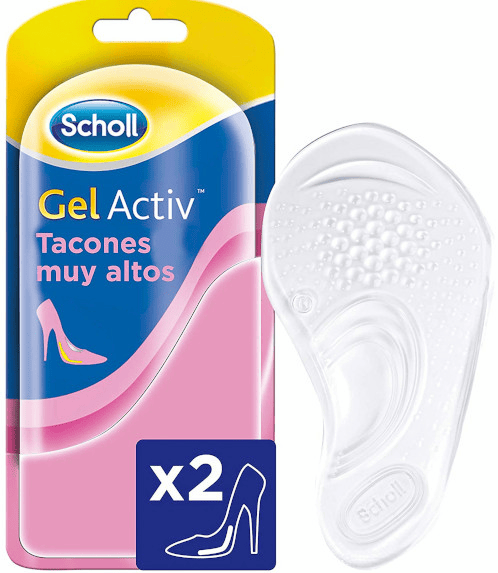Scholl Plantillas Gel Activ Zapatos de Tacón Alto 1 Par (35-40,5)