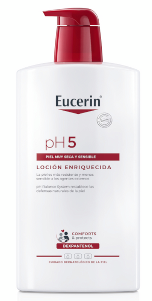 Eucerin PH5 Loción Hidratante Enriquecida Corporal 1000ml
