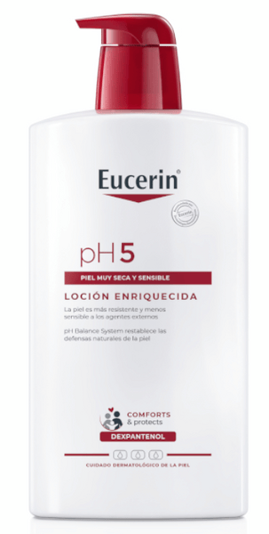 Eucerin pH5 Loción Hidratante Enriquecida 1 Litro