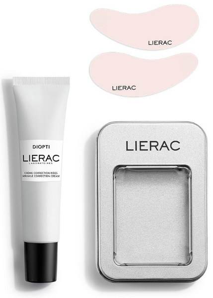 Lierac Diopti Contorno De Ojos Antiarrugas 15 Ml + Parches