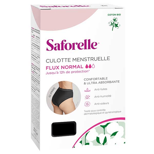 Saforelle® Culotte Menstruelle Classic Flux Normal Taille 44 2