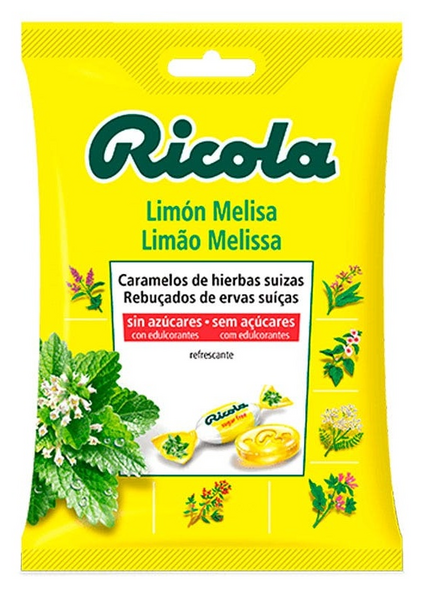 Ricola Caramelos Limón-Melisa Sin Azúcar 70gr.