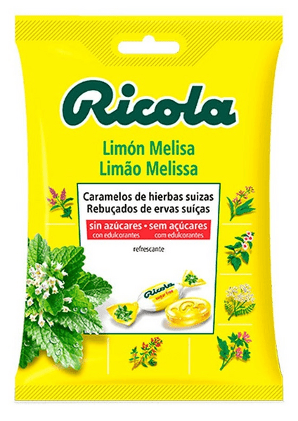 Ricola Bolsa Sin Azúcar 70 Gr Limón