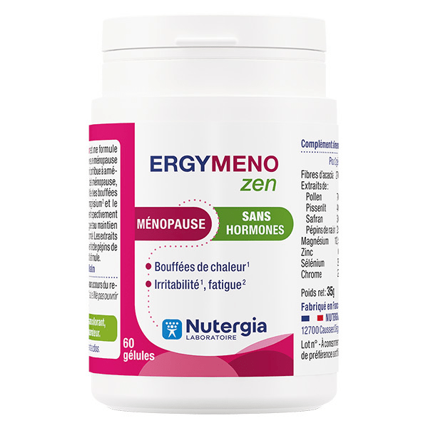 Ergymeno Zen Ménopause Sans Hormones 60 gélules 5