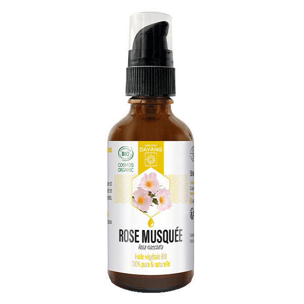 Huile Végétale Rose Musquée Bio - 50ml