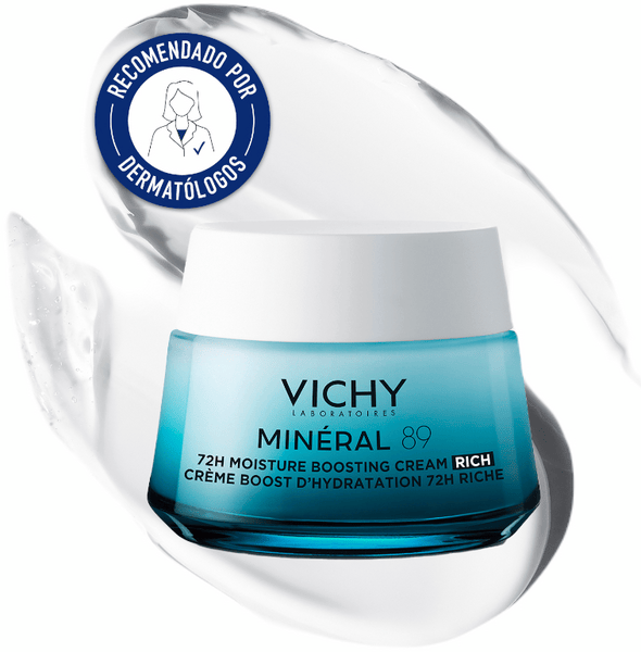 Vichy Minéral 89 Crema Hidratante 100H Rica 50 ml