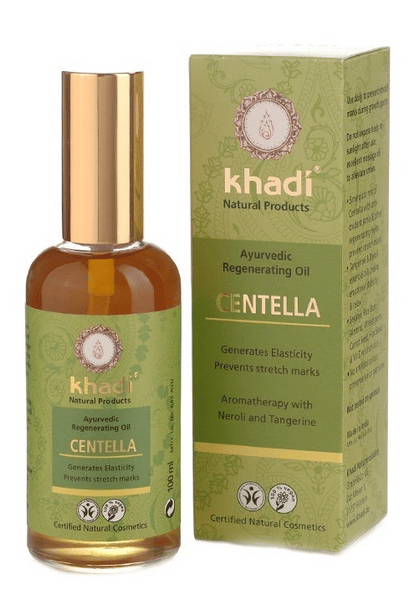 Khadi Aceite Corporal y Facial Ayurveda de Centella 100 ml