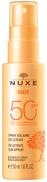 Nuxe Sun Spray Solar Delicioso SPF50 Formato Viaje 50 Ml