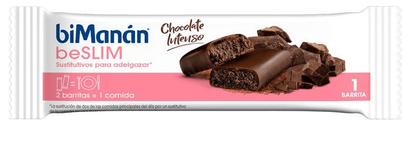 Bimanán Be Slim Barrita Chocolate Negro Intenso 1 Ud