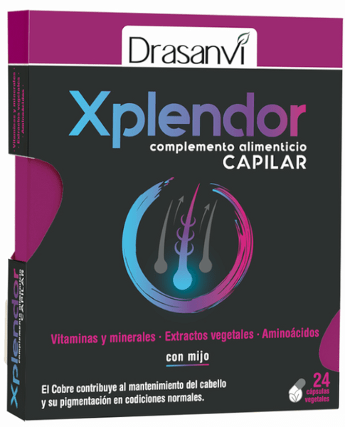 Drasanvi Anticaída Xplendor Capilar 24 Cápsulas